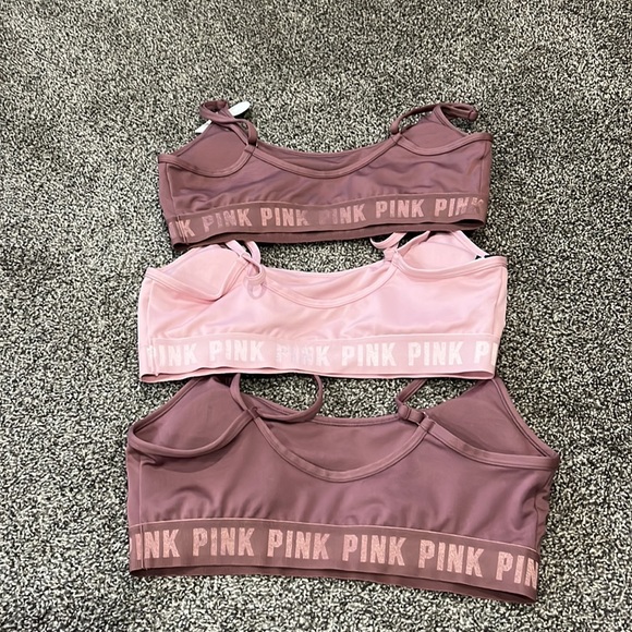PINK Sports Bras x3 - Picture 2 of 3